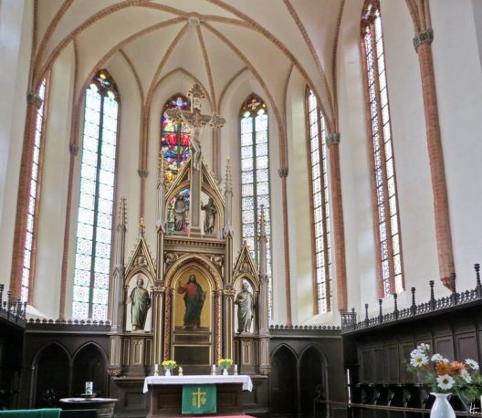 2015-07-30 BERLIN-Tage 793 Rückfahrt Perleberg Kirche St. Jacobi Altarraum